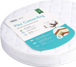 Plitex Матрас детский "Flex Cotton Ring" 740х740х90мм