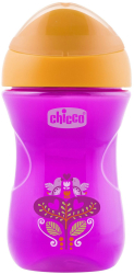 Поильник Chicco Easy Cup 266 мл розовый