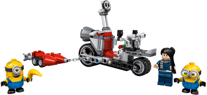 Конструктор Lego Minions 75549 Невероятная погоня на мотоцикле