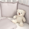 Защита для детской кроватки бампер универсальный Perina Lovely Dream серый