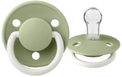 Пустышка Bibs De Lux Silicone Sage Glow 0+