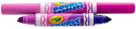 Смываемые двусторонние фломастеры Crayola 10 штук