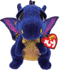 Игрушка мягконабивная TY Beanie Boo's Фиолетовый дракон  Saffire 25 см