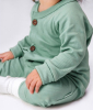 Комбинезон детский с шапочкой Amarobaby Fashion, зеленый, размер 68
