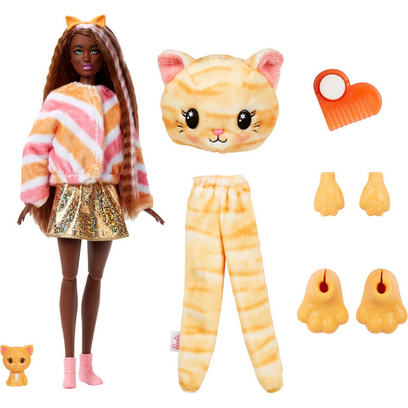 Кукла Barbie® Милашка-проявляшка - Котёнок
