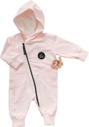 Комбинезон Bunnyphant для малыша, размер 86, peach effect, розовый