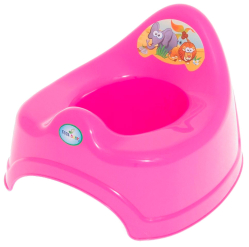 Горшок туалетный Tega Baby со звуковыми эффектами Safari тёмно-розовый