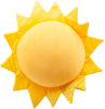 Подушка Солнышко Orange Toys, 48x51x14 см, жёлтое