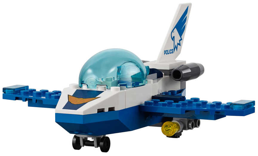 Конструктор LEGO City 60206 Патрульный самолёт