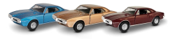 Машинка Welly Pontiac Firebird 1967, 1:38, пружинный механизм, цвет в ассортименте