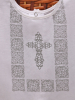 Комплект крестильный Осьминожка для мальчика 4 предмета золото 74-80