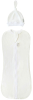 Пелёнка-кокон на молнии с шапочкой AmaroBaby Nature essence, молочный 68-74